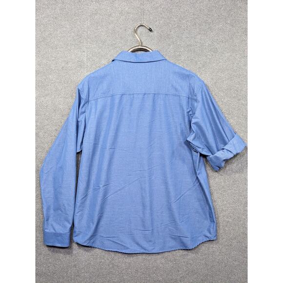 Columbia Westerly Winds Shirt Mens Large Omni-Wick Omni-Shade Convertible Sleeve - Picture 8 of 13
